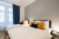 Spacious apartment 10 min away by walk from the Old Town.  Could accommodate up  Prague, Czechia Spacious Comfortable Brand New Apartment  ❤️ Entire rental unit vacation rental 31488973