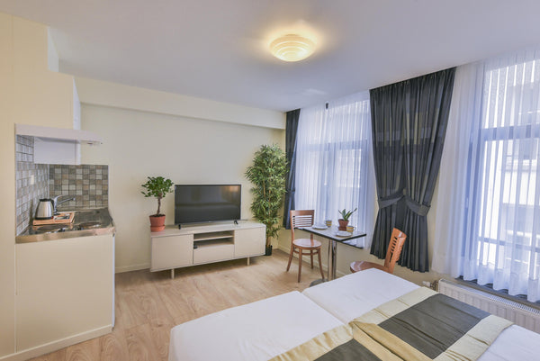 Beautiful and recently renovated room : bedroom with twin beds close to each oth Brussels, Belgium Happy studio near Grand Place 1 Entire rental unit vacation rental 21051887