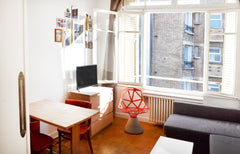 Appartement confortable et lumineux de 35 m2 avec chambre, lit double, canapé co Paris, France Appartement accueillant au pied du métro Entire rental unit vacation rental 19613973