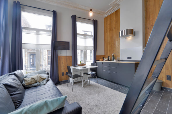 Privé duplex studio in een historisch gebouw in het hartje van het oude Antwerpe Mol, Belgium B - Gezellige studio op een TOP locatie Entire rental unit vacation rental 20263685