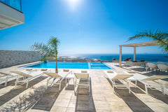 Pounentes 4bd villa is part of a 3 villas complex constructed in July 2020. The  Chania, Greece Luxury Villa with a Miraculous View Entire villa vacation rental 44774835
