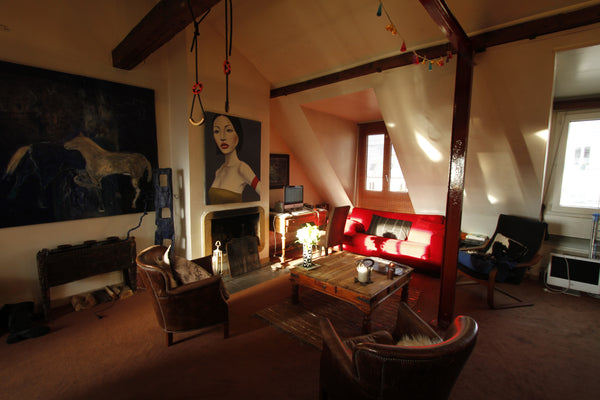 <b>The space</b><br />I'm renting my large, tastefully decorated, Bohemian style Paris, France Large Central Bohemian Apt. w/ Cat! Entire rental unit vacation rental 1196198