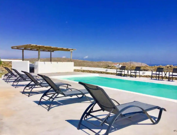 Featuring a  seasonal outdoor shared swimming pool,parking space,bar and a garde Greece AVALON apartment OPAL,2 bedroom with swimming pool Entire rental unit vacation rental 46894882