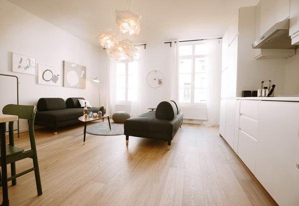 Arty apartment, brand new, contemporary style, lovely and luminous situated in t  Bright apartment in the historical center of BXL Entire rental unit vacation rental 47249563