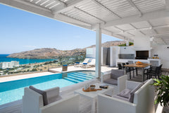 Villa Faros is a modern newly built villa, 150sq.m, situated at Cavo lindos vill Greece Luxury Sunrise Villa Faros with Infinity Pool Entire villa vacation rental 31384741