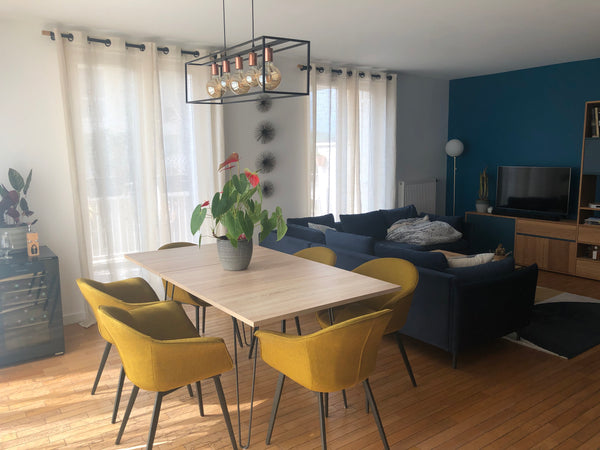 Venez profiter de notre appartement de 3 chambres idéalement placé pour visiter  Lyon, France Duplex avec balcon, garage ,proche des transports Entire rental unit vacation rental 48537808