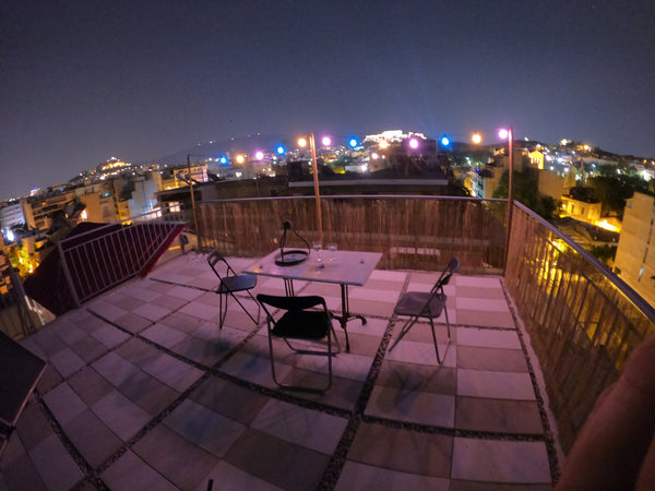 Cozy  studio with roof garden  Acropolis view, front terrace with xtra outdoor r Athens, Attica, Greece Cozy Terrace  Acropolis view! Entire rental unit vacation rental 3489508