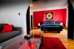 Ruime suites van 70 m2 met Boxspring 180cm, Sofabed, zitruimte, privé terras, lu Antwerp, Belgium Suite "Asian Dreams" - with terrace Entire serviced apartment vacation rental 13722848