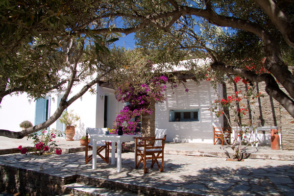 The house is divided into two parts, separated by a courtyard. The main building Commugny, Switzerland Beautiful and peaceful Villa Alexia, Sifnos island Cycladic home vacation rental 13412943