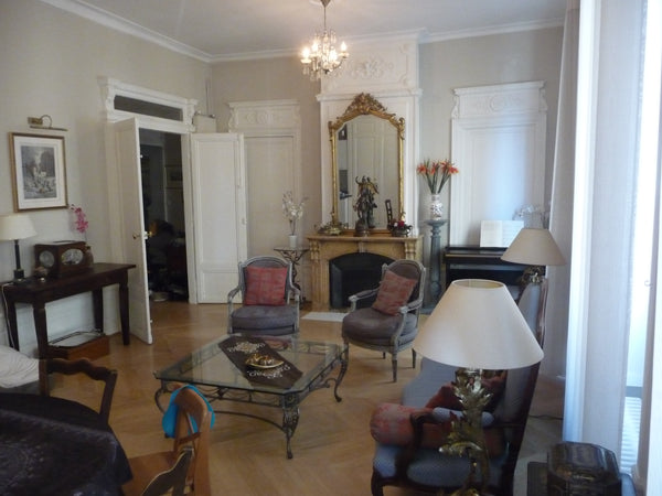 Magnifique appartement dans immeuble ancien. Très belle décoration , cheminées,  Lyon, France Très bel appartement idéalement placé à Lyon 2 Private room in rental unit vacation rental 48062084