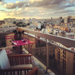 Cosy room in a spacious flat with a long balcony offering you an amazing view ov Paris, France ROOM WITH A GREAT VIEW OVER PARIS Private room in condo vacation rental 3510238