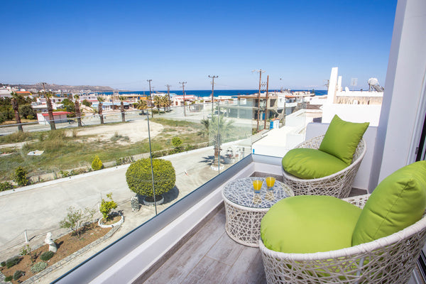 The studio is characterised by a beautiful modern style. It is on the second flo Greece Ammos Suite Entire rental unit vacation rental 44390391