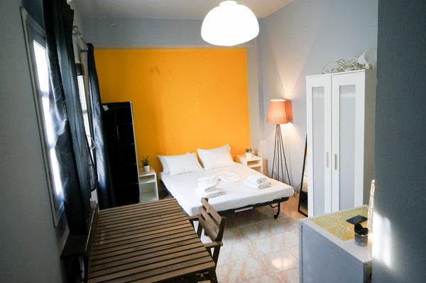 Hygiene standards:Drastic measures have been taken to elevate our cleanliness st Thira, Greece Room & Kitchen Fira Central Private room in home vacation rental 6986333