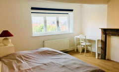 Chambre cosy avec lit double et magnifique vue dégagée avec arbres,... La chambr Ixelles, Belgium Chambre cosy avec vue magnifique Private room in home vacation rental 45364645