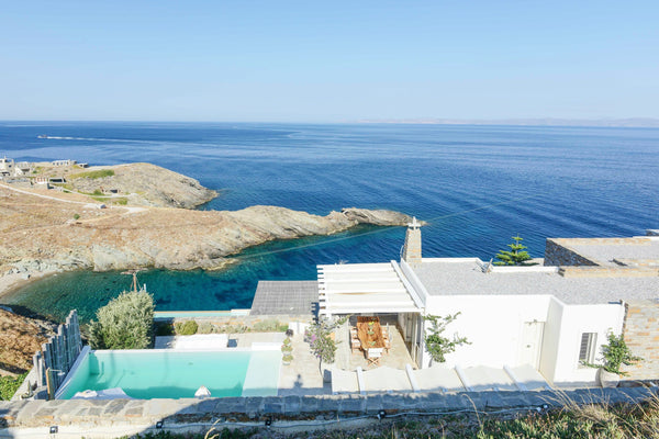 Villa Beautifis by LAVILLAEBELLA©, in Kea island, Greece, right over the sea, wi Athens, Greece VILLA BEAUTIFIS | in Kea, 4BDR/7prs, pool, seaview Entire villa vacation rental 10694741