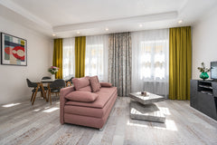 Treat yourself to a morning dose of fresh coffee on a sunlit balcony! Apartments Prague, Czechia TERRA DESIGN apt. 15 min Wenceslav square Entire rental unit vacation rental 37953697