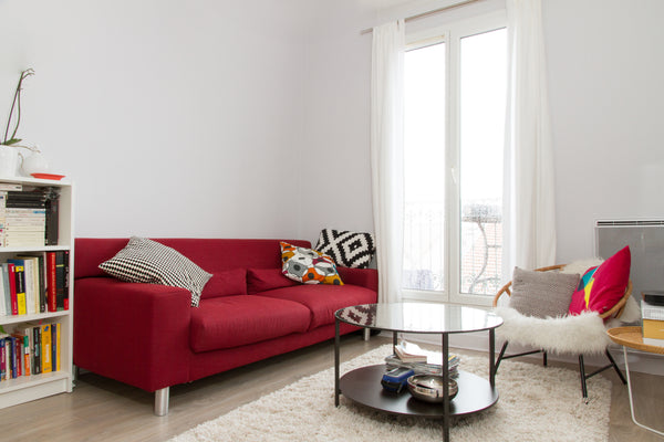 Appartement calme et cosy sur le bord du canal de l'ourcq, idéal après une folle Paris, France Cosy flat in Paris with balcony Entire rental unit vacation rental 5052791