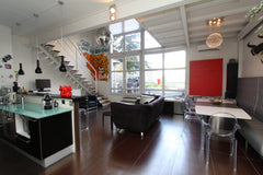 Enjoy your stay in Paris even under high temperarture with this air conditionned Paris, France Loft Terrace Arty Canal St Martin Entire loft vacation rental 325333