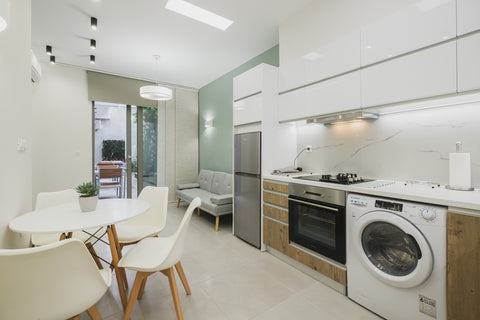 A modern residence consisting of 5 independent attached flats located  in the he Chania, Greece Central Apts. for Large group with Parking & Yard Entire rental unit vacation rental 49661548