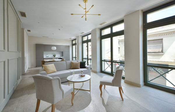 Situated on the first floor of Thission Luxury Homes building, the Grand Residen GR 2 Bedroom Minimalistic Apartment - 150m from Metro Entire rental unit vacation rental 26651752