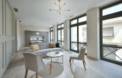 Situated on the first floor of Thission Luxury Homes building, the Grand Residen GR 2 Bedroom Minimalistic Apartment - 150m from Metro Entire rental unit vacation rental 26651752