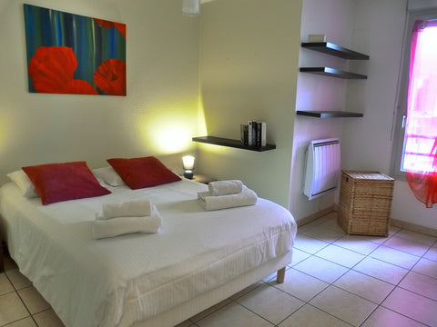 Appartement de 65m² avec 2 chambres séparées, au calme dans résidence contempora Lyon, France T3 "LE GERLAND" avec terrasse Entire rental unit vacation rental 12084438