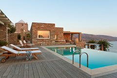 Luxurious Villa with private swimming pool and unlimited view at the spectacular Athens, Greece Villa Nina Blue on Kea Island, Greece Cycladic home vacation rental 3587448