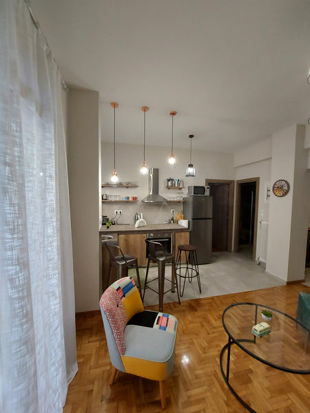 Welcome, this stylish modern apartment has been newly renovated in Nov. 2021 and Greece New Luxurious Apart-15min walk to Acropolis Museum Entire condo vacation rental 53568020