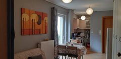 It is an airy, sunny and convinient apartment (37sqm) with a garden(50sqm). It f GR Convinient house near Aghios Ioannis Metro Station Entire rental unit vacation rental 33626530