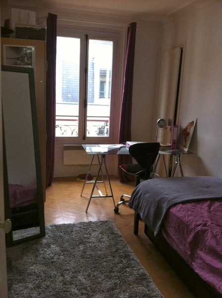 Sous-location pour le mois d'AOUT, d'une chambre meublée dans un bel appart de 5 Paris, France Ss loc d'un bel appart (AOUT) Private room in rental unit vacation rental 3400574