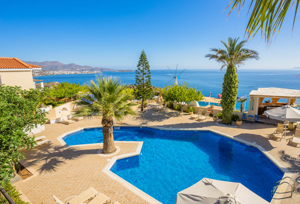 Panorama Villas is a small resort set on a steep hillside in Ammoudara, only 5 k Agios Nikolaos, Greece Panorama Villas -  One Bedroom Apartment Entire rental unit vacation rental 11322752