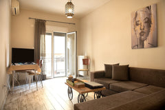 Discover the busy commercial center of Athens in an elegant, recently refurnishe Athens, Greece Bright 2 bedroom apartment in Exarchia Entire rental unit vacation rental 624361042321743049