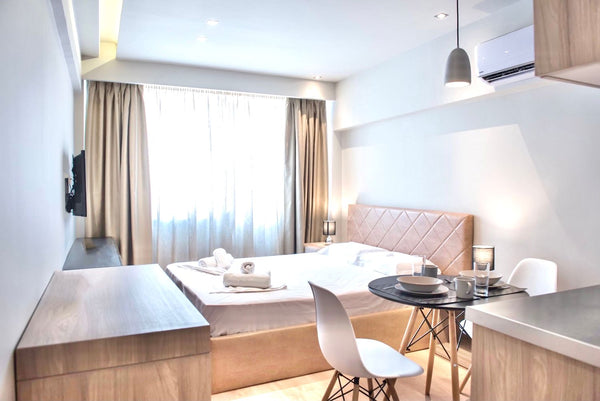 Aura Studios are comfortable, modern, and located in the heart of the city. They Thessaloniki, Greece #Aura Studios by halu! Apts: Superior Studio (23) Entire rental unit vacation rental 53927740