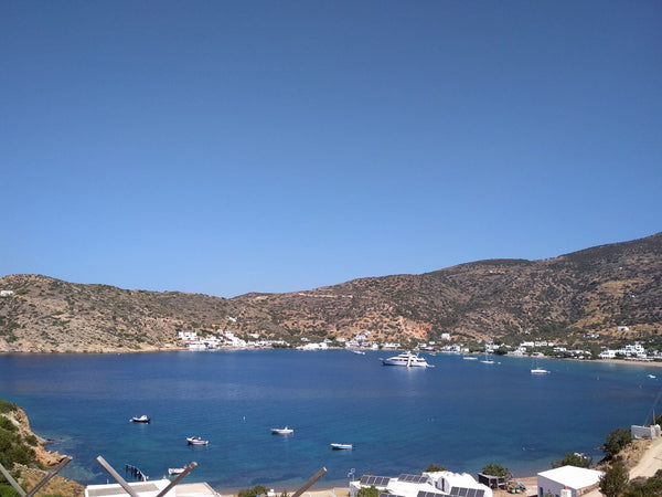 This private house is a maisonette with an astonishing sea view. Ideal for coupl Attica, Greece BlueWhite Villa close to the beach , Vathi Sifnos Cycladic home vacation rental 19345525