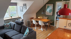 This  modern and bright apartment will offer you the perfect base for your Copen Copenhagen, Denmark Cozy & spacious - perfect base and a great view! Entire condo vacation rental 22965667