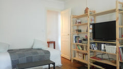 Cozy three rooms apartment on the 1st floor. Hardwood floors, 1 double sofa_bed, Paris, France Lovely 3-room appartment near Montmartre Entire rental unit vacation rental 19888542
