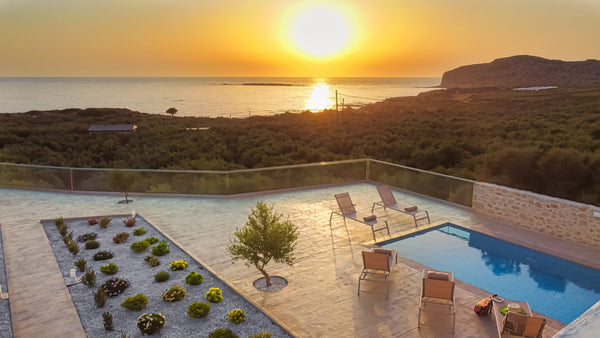Overlooking the deep blue Cretan Sea, villa Liakos is the perfect combination of Chania, Greece Seaview Villa Liakos I Walking distance to Beach Entire villa vacation rental 44546506