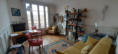 Très lumineux, meublé simplement et avec goût dans un quartier animé de l'est pa Paris, France Beau 2 pces Buttes Chaumont, La villette, Canal Entire rental unit vacation rental 9292083