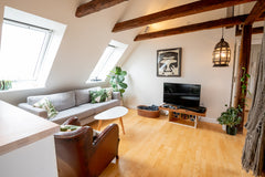 Spacious, charismatic and undisturbed apartment, where roomie is almost never ho Copenhagen, Denmark Bright and nice room close to center Private room in rental unit vacation rental 45681813