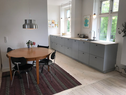A two bedroom (84m2) apartment located in an extremely nice residential area in  Copenhagen, Denmark Apartment with tow balconies Entire rental unit vacation rental 3414066
