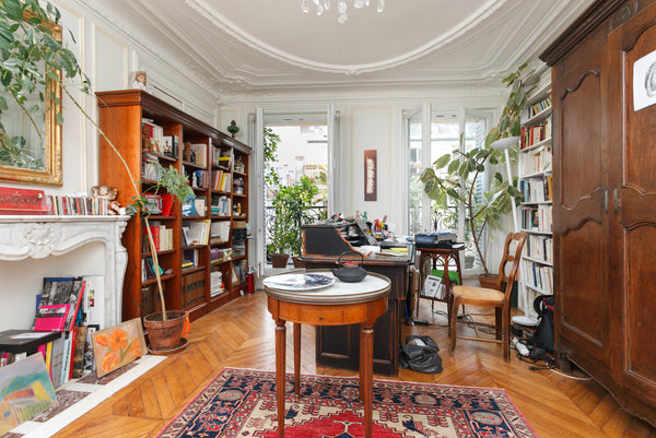 Appartement haussmannien à 20 m du métro Poissonnière. Très calme et lumineux. V Paris, France superbe chambre de 22 m2 avec bains Private room in rental unit vacation rental 3381551