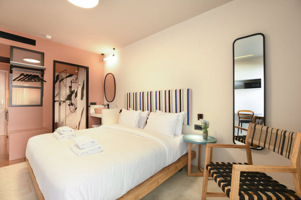 An authentic space, designed with respect to the local culture, yet comfortable  Heraklion, Greece Pavo Art Hotel Retreat - Superior Double Studio Entire rental unit vacation rental 52463586
