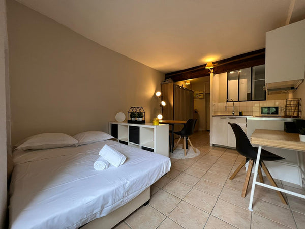 Détendez-vous dans ce logement unique et tranquille.<br /><br /><b>License numbe Lyon, France Nid douillet chic au coeur de Lyon Entire rental unit vacation rental 709819868507733763