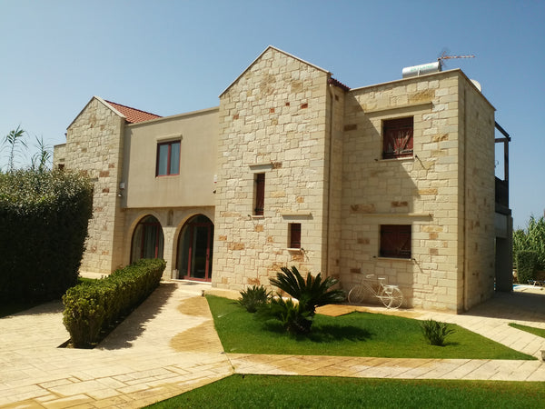 Two two-storey stone villas on the same plot of land with a common hall by the s Saint Petersburg, Russia Villa Gerani KS (Platanias, Chania). The left one. Entire home vacation rental 20012815