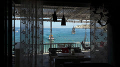 The accommodation is right on the beach of Agia Pelagia, A space 70 m², luxury a Agia Pelagia, Greece By the Sea beachfront luxury apartment Entire villa vacation rental 31484394