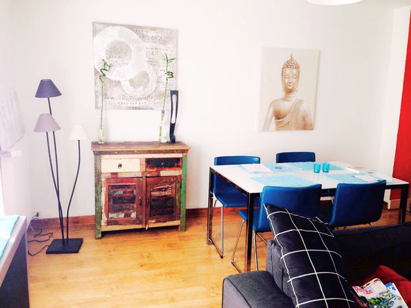 The surface of our apartment is 63 m2. There are two bedrooms with big bed each, Paris, France The best sweet apartment Entire rental unit vacation rental 9969894