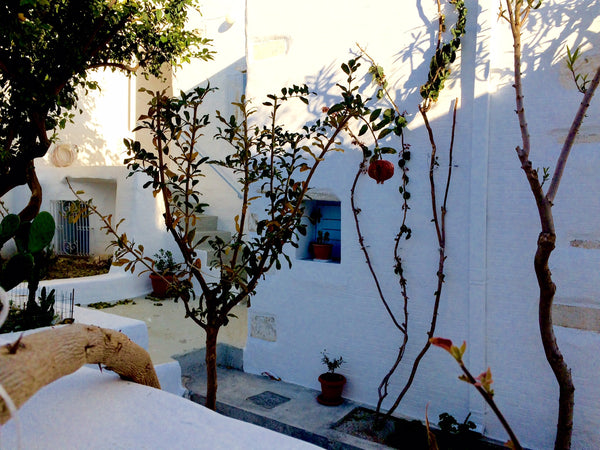 Three-hundred-year-old whitewashed stone home with garden, renovated since 2010. New York, NY 1697 Paroikia Paros family home Cycladic home vacation rental 11686426