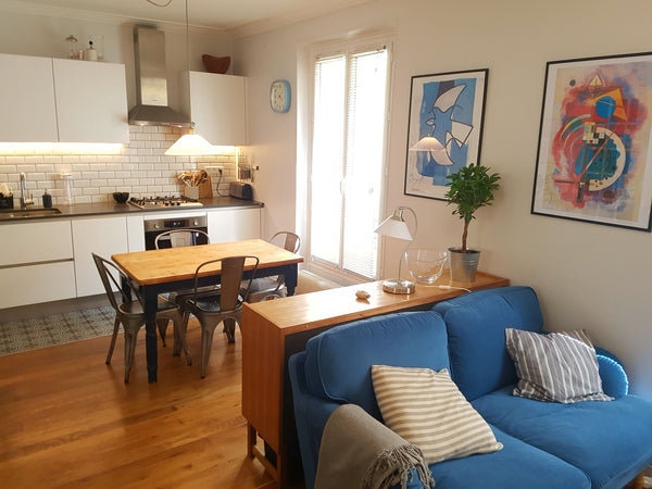 Charming 2-bedroom flat, quiet & comfortable, newly renovated, ideal for couple  Paris, France Quiet and comfortable in Jourdain Entire rental unit vacation rental 18943198