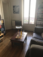 Charmant 2 pièces , parquet, calme et lumineux. <br />Il se compose d'1 chambre  Paris, France Cosy appartement à Paris (19ème) Entire rental unit vacation rental 21534070