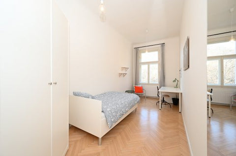 A newly renovated and furnished small room in a luxury student residence Kinskyc  Room in luxury student Residence -centre of Prague Private room in rental unit vacation rental 51305461